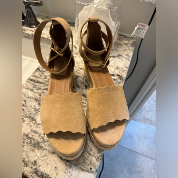 Chloe Espadrille Wedges - Picture 3 of 4